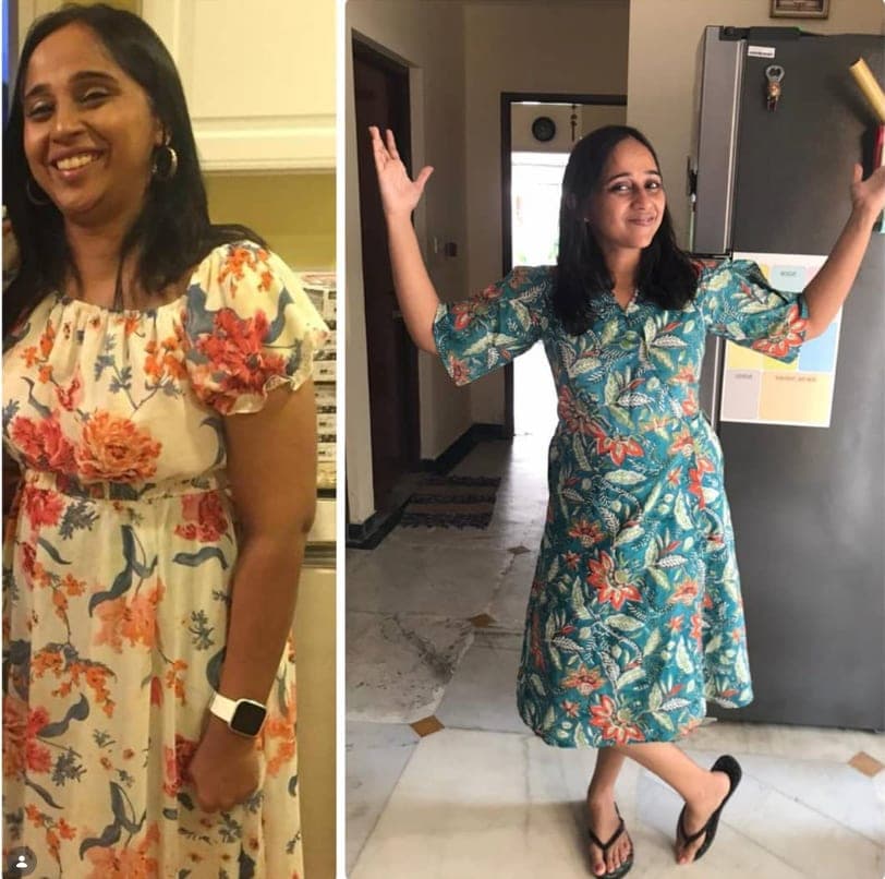 Sujatha's body confidence transformation
